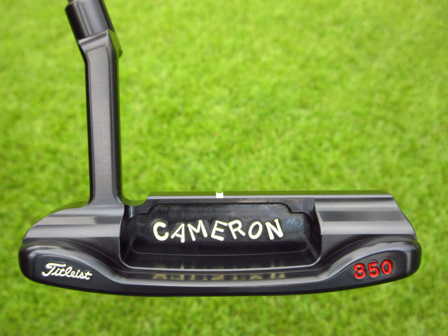 scotty cameron tour only brushed black carbon masterful 009m circle t 350g putter with jackpot johnny jordan spieth style stampings golf club