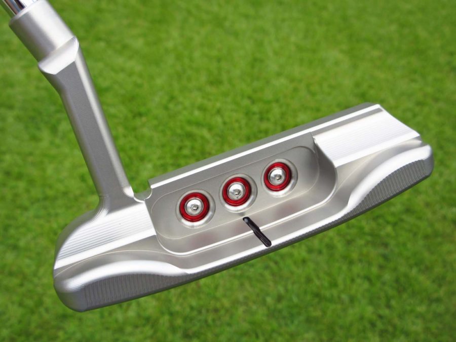 scotty cameron tour only buttonback masterful teryllium circle t putter golf club with flange line