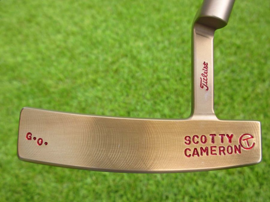 scotty cameron tour only chromatic bronze gss circa 62 number 6 vi circle t putter made for geoff ogilvy golf club