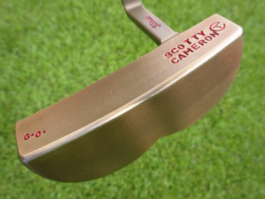 scotty cameron tour only chromatic bronze gss circa 62 number 6 vi circle t putter made for geoff ogilvy golf club