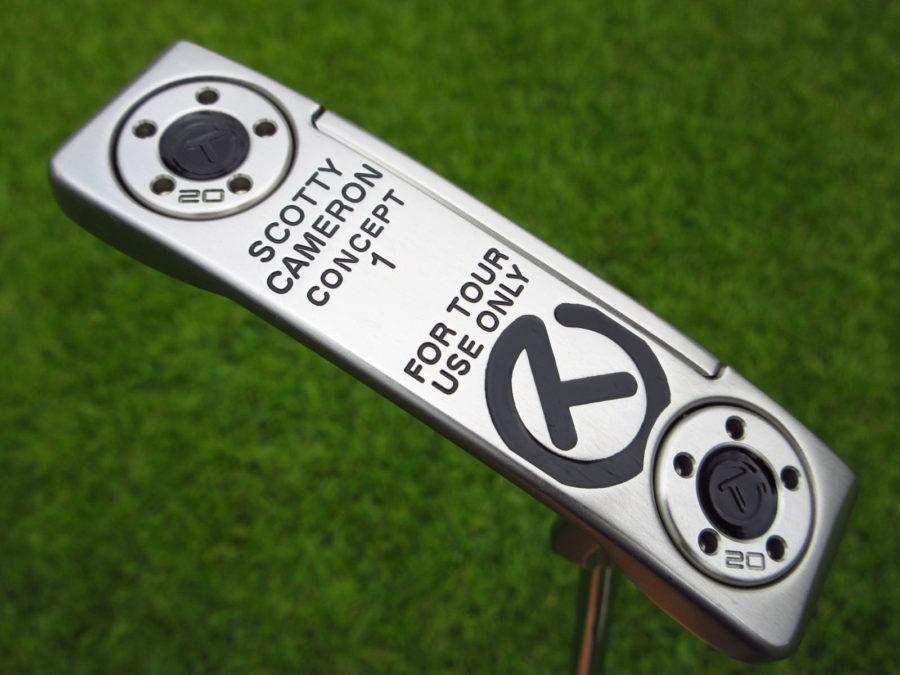 scotty cameron tour only gss insert concept 1 newport select circle t putter golf club