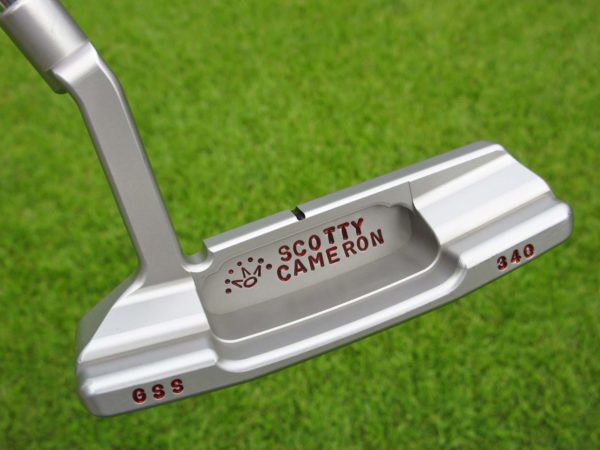 scotty cameron tour only gss timeless newport 2 circle t 340g putter with top line golf club