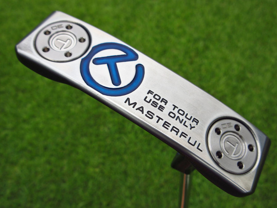 scotty cameron tour only sss mystic blue masterful tourtype circle t 360g putter golf club