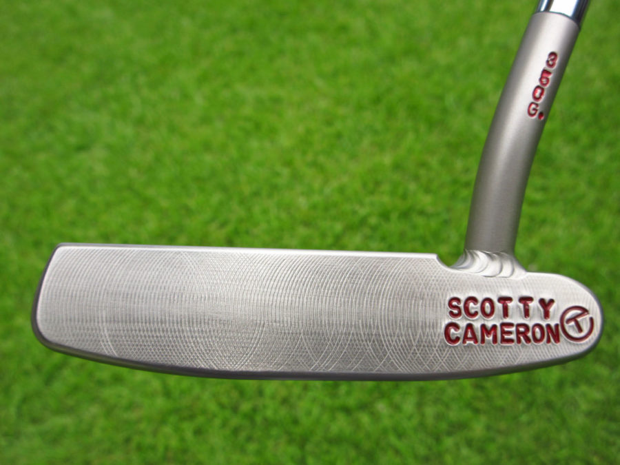 scotty cameron tour only pro platinum 009 circle t 350g putter with welded 1.5 round neck golf club