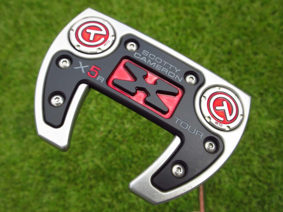 scotty cameron tour only sss futura x5r circle t 360g putter with welded 2.5 flow neck justin thomas style design golf club