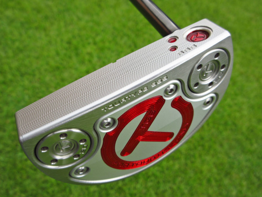 scotty cameron tour only sss golo tg6 tourtype circle t putter with top line and black shaft golf club