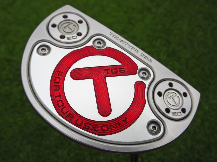 scotty cameron tour only sss golo tg6 tourtype circle t putter with top line and black shaft golf club