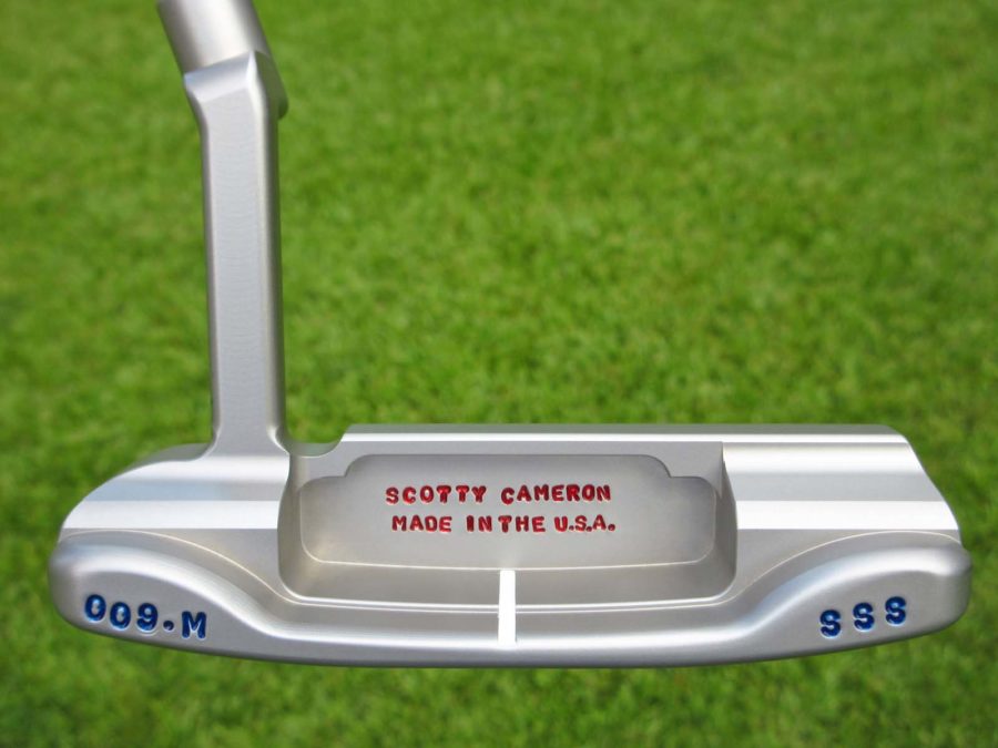 scotty cameron tour only sss masterful 009m circle t 350g putter made in the usa stamping golf club