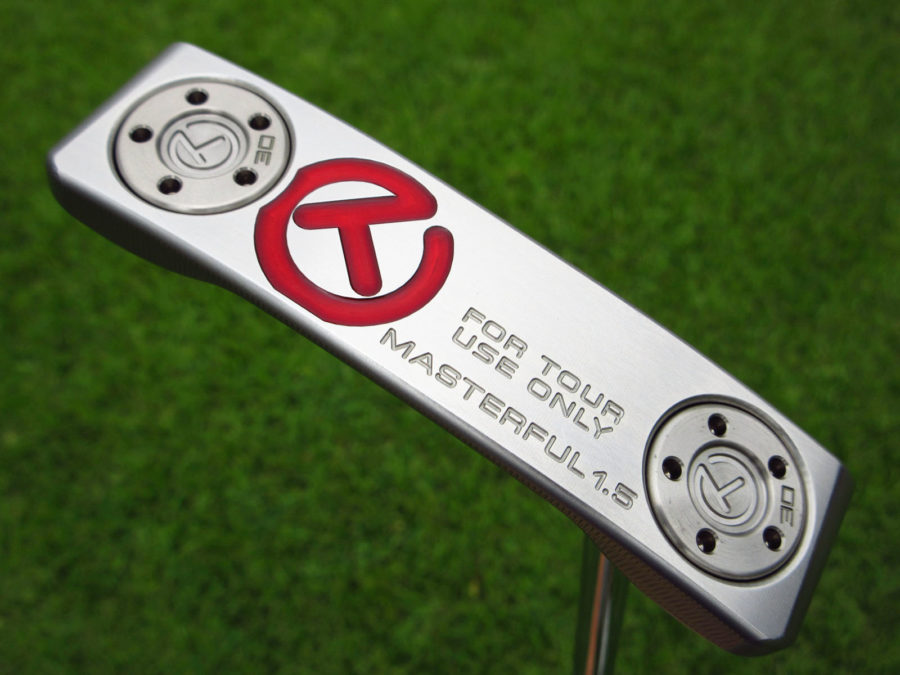 scotty cameron tour only sss masterful 1.5 tourtype circle t flojet neck putter golf club