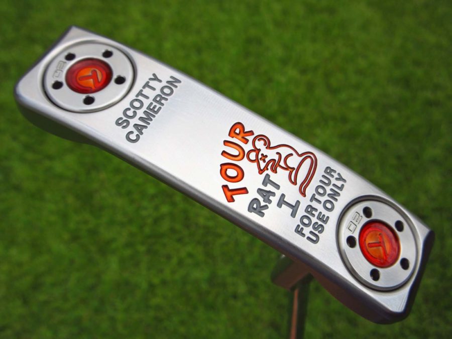 scotty cameron tour only sss masterful tour rat circle t naked head design 360g putter golf club