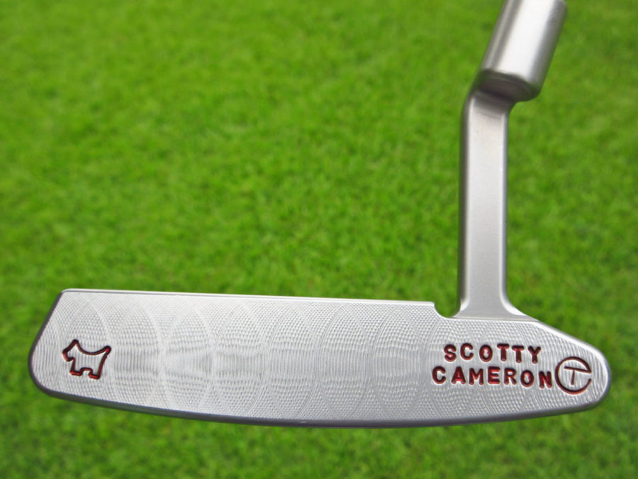 scotty cameron tour only sss timeless newport 2 circle t 350g triple cherry bombs with scotty dog stamp putter golf club