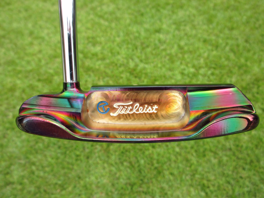 scotty cameron tour only black pearl catalina handstamped circle t putter golf club with sight dot