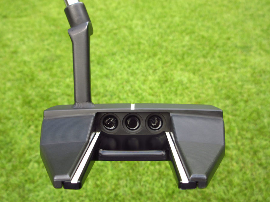 scotty cameron tour only black sss phantom x t7.2 circle t putter with welded plumber neck golf club