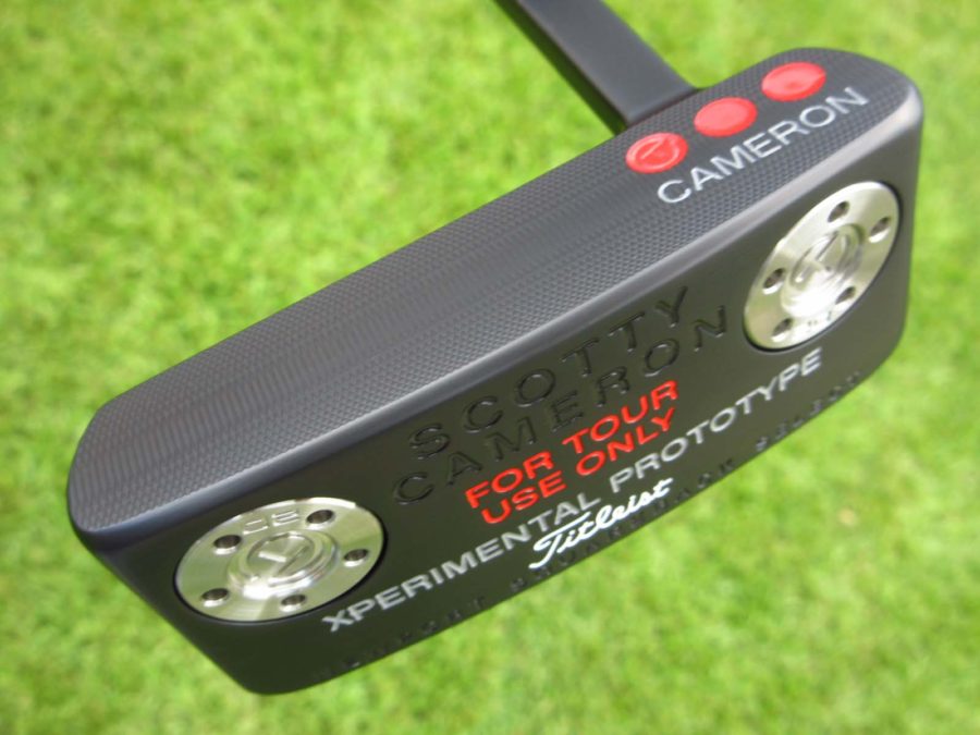 scotty cameron tour only black sss squareback studio select circle t xperimental prototype putter golf club