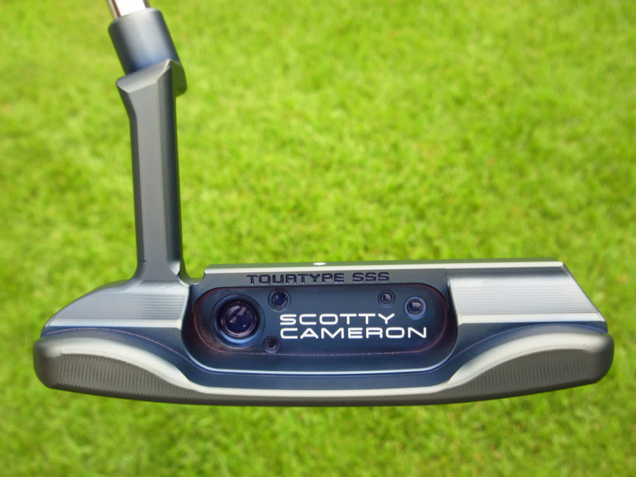 scotty cameron tour only mystic blue sss masterful tourtype circle t putter with sight dot golf club