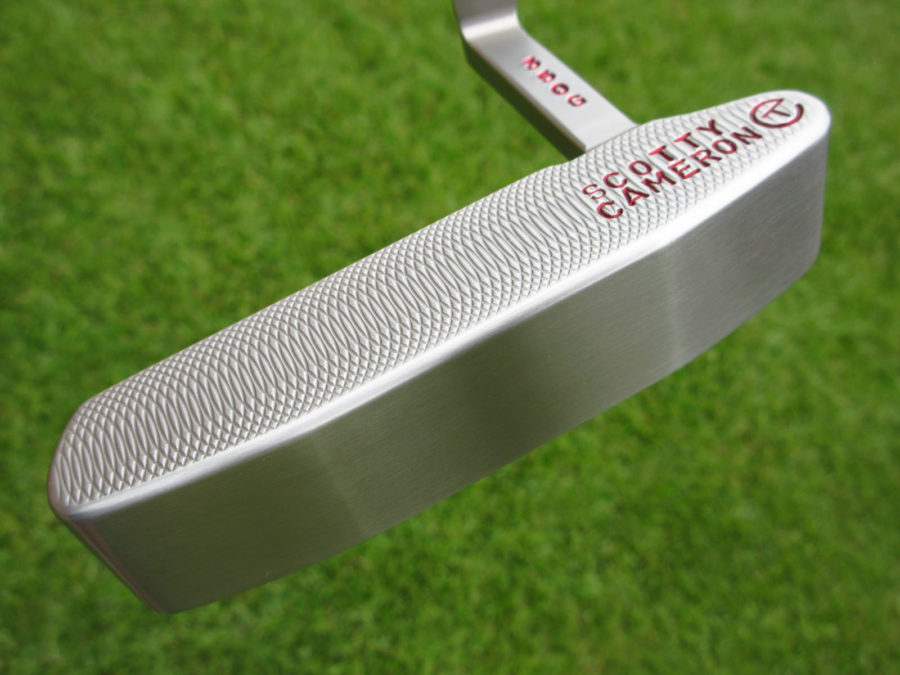 scotty cameron tour only sss deep milled newport 2 tri sole circle t 350g putter with handstamped script titleist golf club