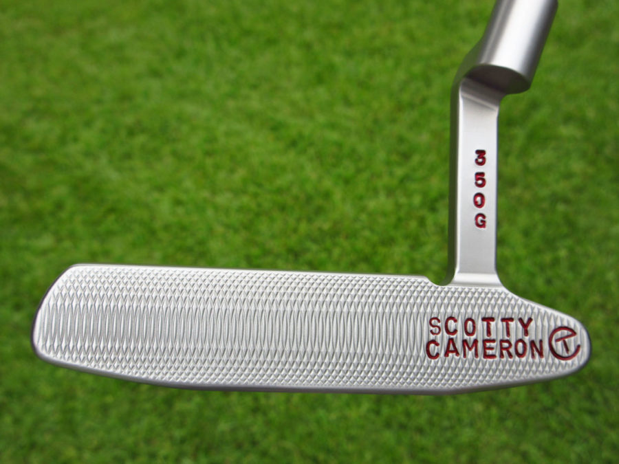 scotty cameron tour only sss deep milled newport 2 tri sole circle t 350g putter with handstamped script titleist golf club