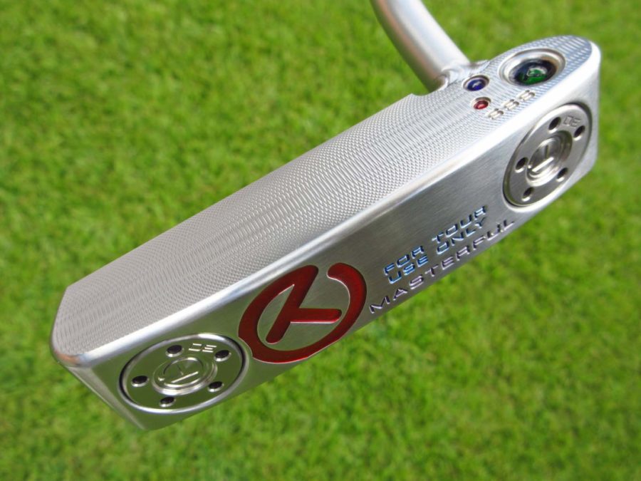 scotty cameron tour only sss masterful 1.5 tourtype circle t multi color putter with welded round neck golf club