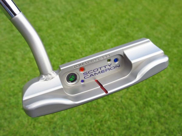 scotty cameron tour only sss masterful 1.5 tourtype circle t multi color putter with welded round neck golf club