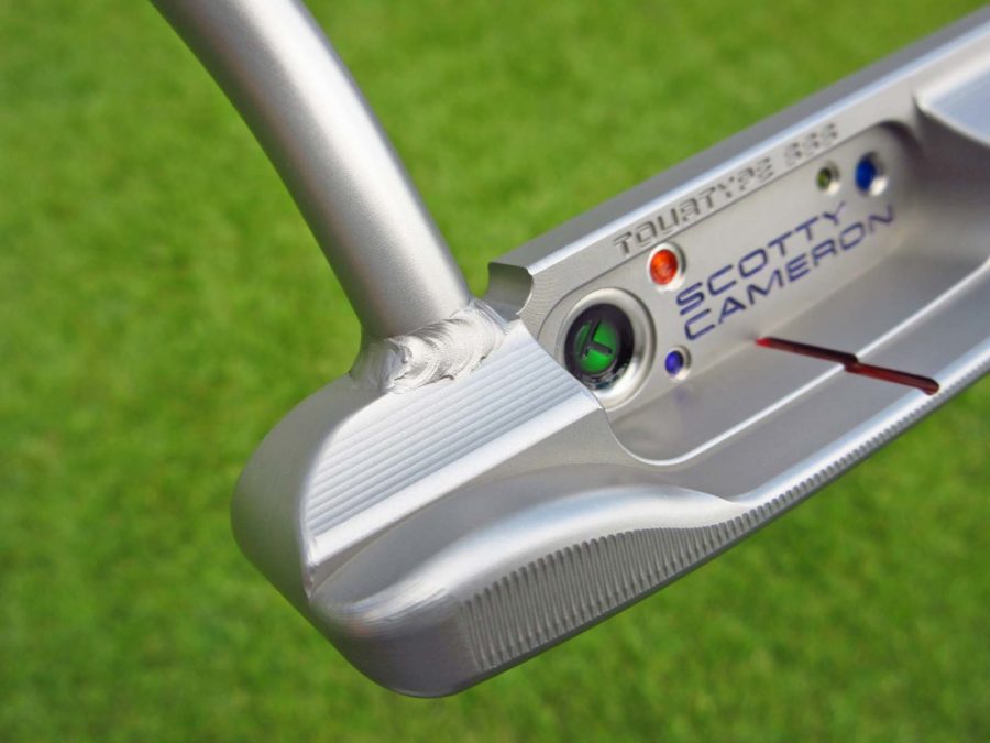 scotty cameron tour only sss masterful 1.5 tourtype circle t multi color putter with welded round neck golf club