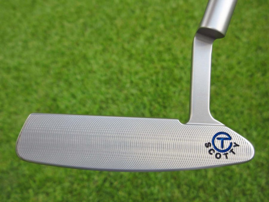 scotty cameron tour only sss newport 2 studio select circle t putter golf club with blue cherry bombs