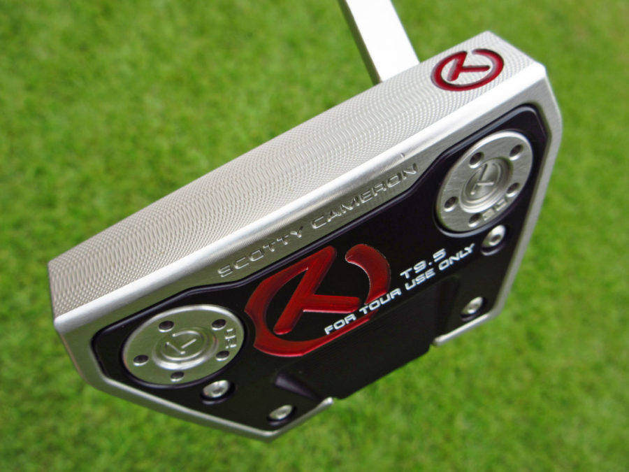 scotty cameron tour only sss phantom x t9.5 circle t flojet neck putter golf club with top line