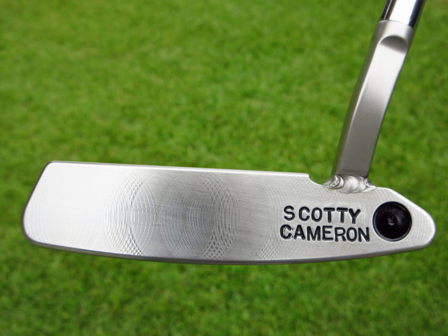 scotty cameron tour only sss timeless 2.5 circle t 350g putter with welded 2.5 flow neck and hot head harry stamping golf club