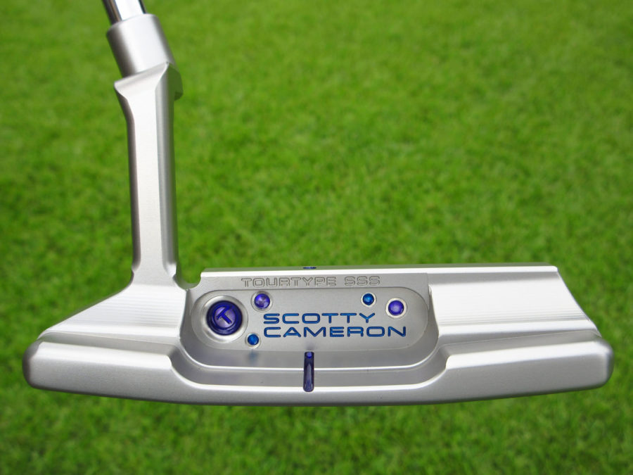 scotty cameron tour only sss timeless tourtype circle t putter with sight dot and flange line golf club