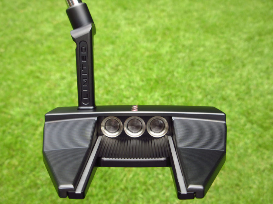 scotty cameron limited release concept x black phantom 7.2 mid milled plumber neck putter golf club