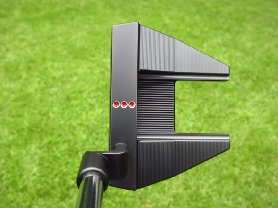 scotty cameron limited release concept x black phantom 7.2 mid milled plumber neck putter golf club