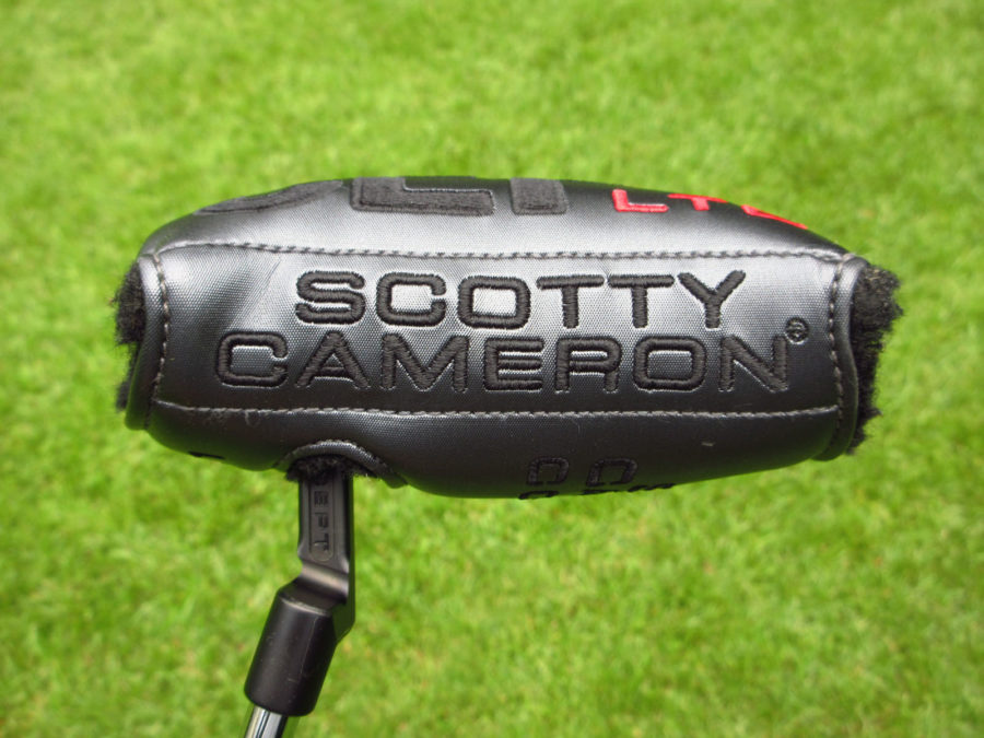 scotty cameron limited release concept x black phantom 7.2 mid milled plumber neck putter golf club