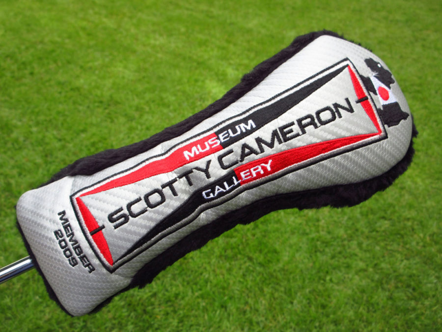 scotty cameron 2009 member japan museum and gallery m&g utility hybrid headcover