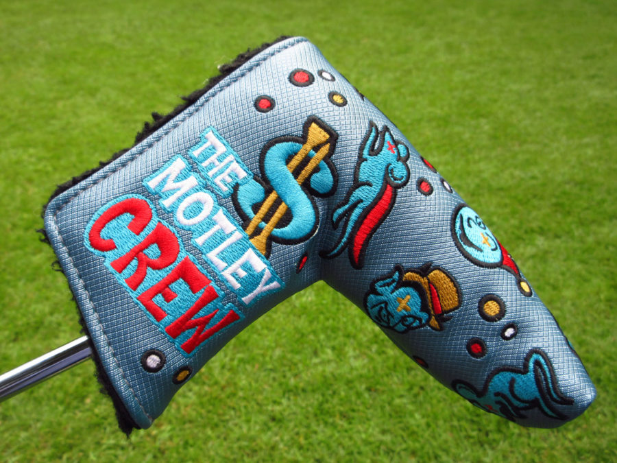 scotty cameron 2018 custom shop limited release motley crew blade putter headcover