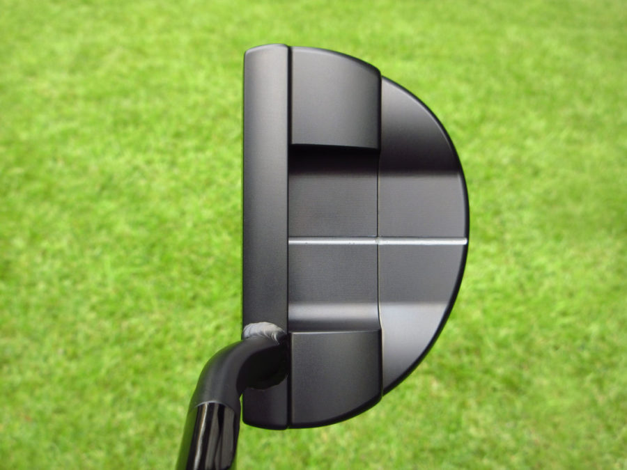 scotty cameron tour only black sss deep milled roundback prototype select circle t putter with welded 2.5 neck and black circle t shaft golf club