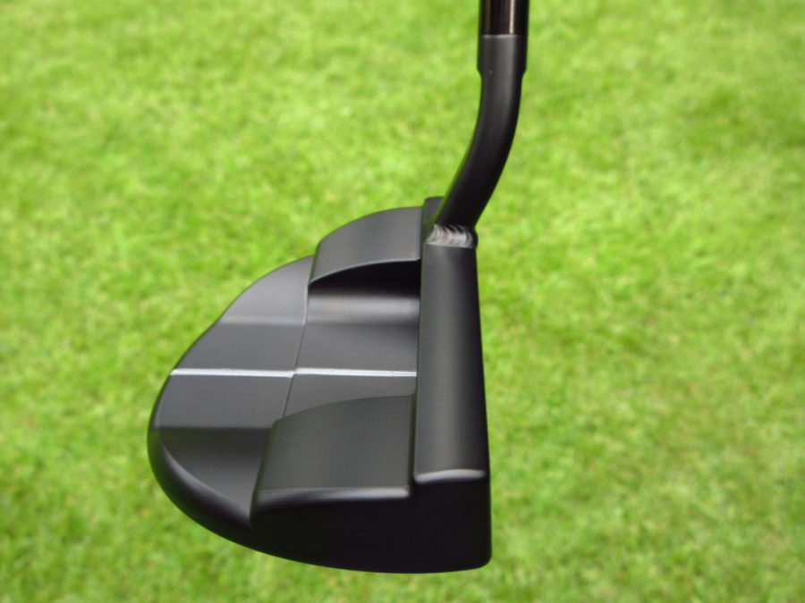 scotty cameron tour only black sss deep milled roundback prototype select circle t putter with welded 2.5 neck and black circle t shaft golf club