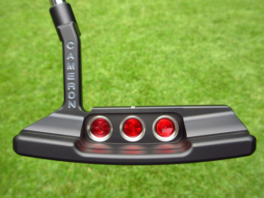 scotty cameron tour only black sss newport 2 select deep milled circle t putter with top line golf club