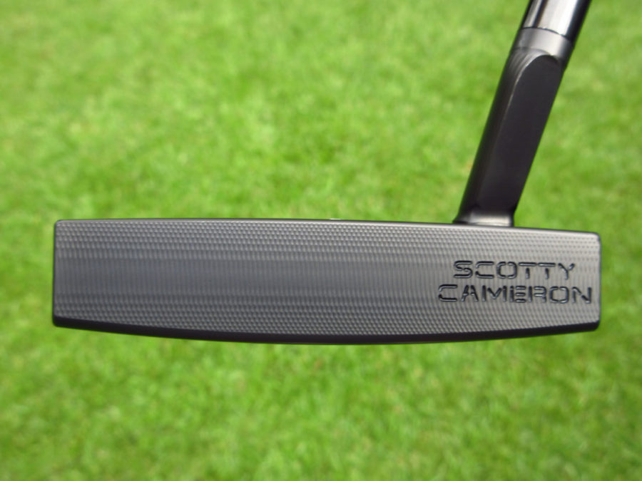 scotty cameron limited release holiday 2021 h21 black phantom 7.5 flojet neck putter golf club