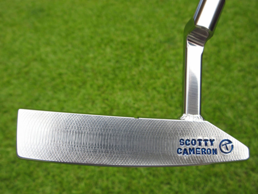 scotty cameron tour only polished sss high buff craftsman bullet bottom sole prototype circle t 340g with welded plumber neck golf club