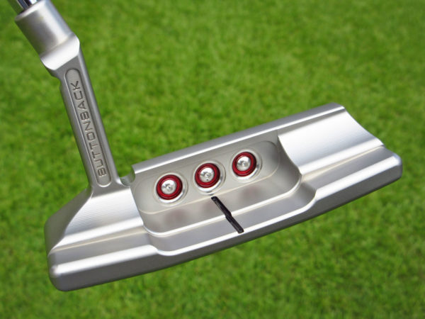 scotty cameron tour only sss buttonback timeless plus teryllium circle t putter golf club with flange line