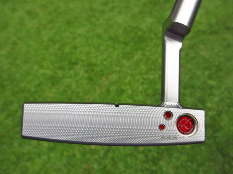 scotty cameron tour only sss golo tg6.2 tourtype circle t putter with welded plumber neck and top line golf club