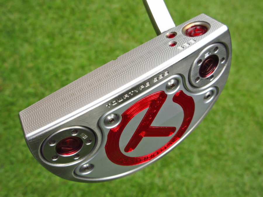 scotty cameron tour only sss golo tg6.5 tourtype circle t putter with welded flojet neck and top line golf club