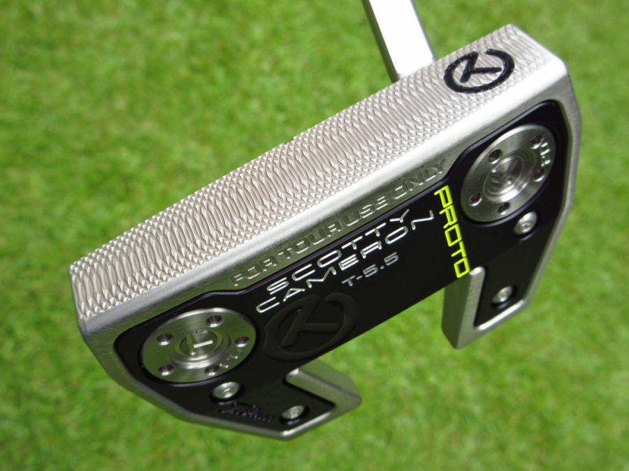 scotty cameron tour only sss deep milled phantom x t5.5 circle t 360g with welded flojet neck and top line golf club