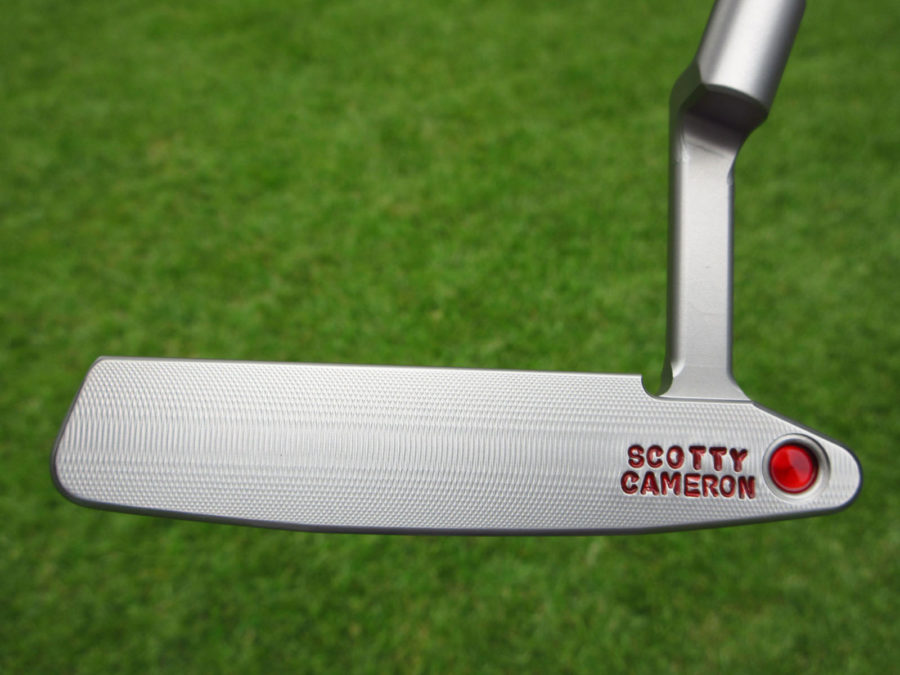 scotty cameron tour only sss timeless tourtype tt circle t 350g putter with double milled cherry bombs and script titleist stamp golf club