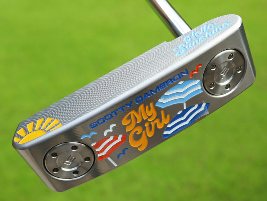 scotty cameron 2024 my girl catalina hello sunshine limited release putter golf club