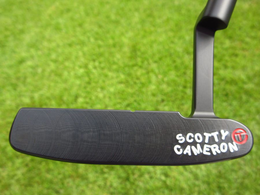 scotty cameron tour only 3x black 009 prototype circle t putter with top line golf club