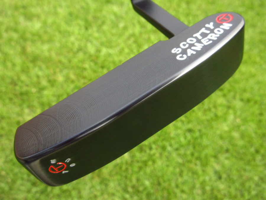 scotty cameron tour only 3x black 009 prototype circle t putter with top line golf club