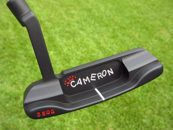 scotty cameron tour only 3x black newport handstamped circle t 350g putter golf club