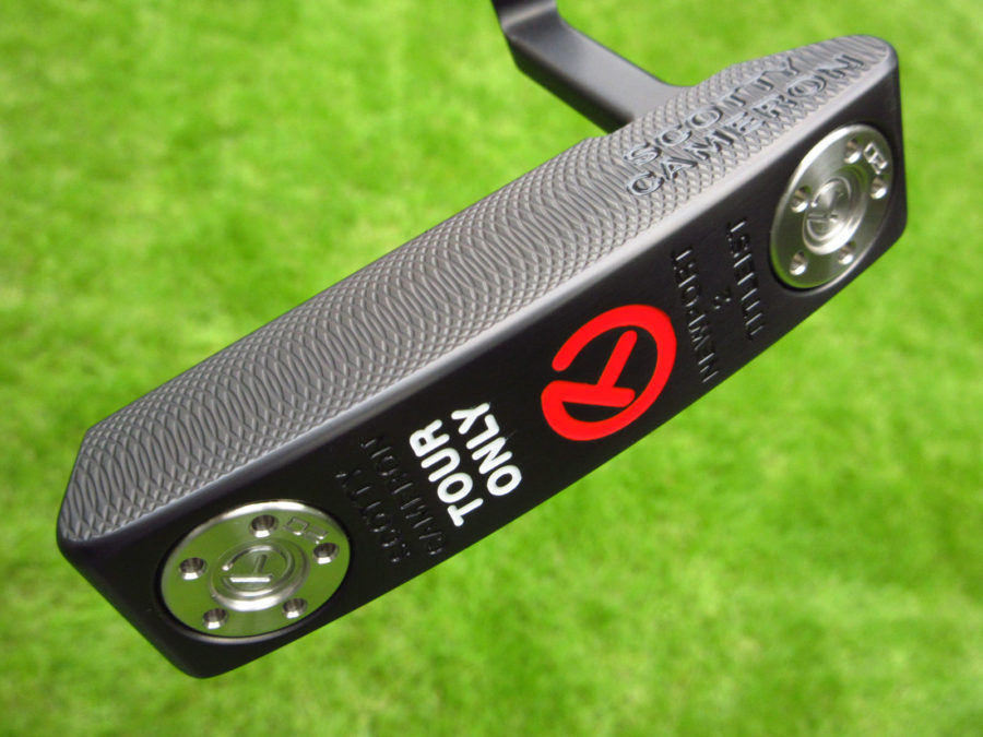 scotty cameron tour only black sss deep milled newport 2 select circle t putter golf club