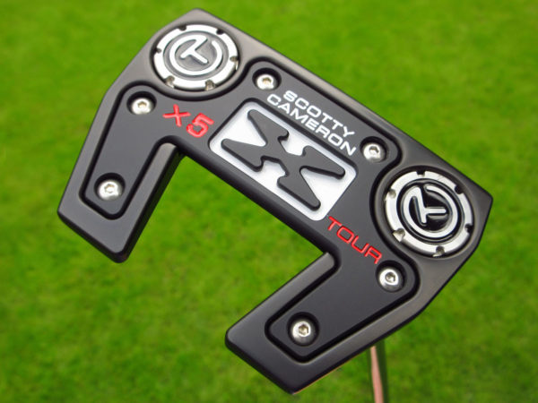 scotty cameron tour only black sss futura x5 circle t putter golf club