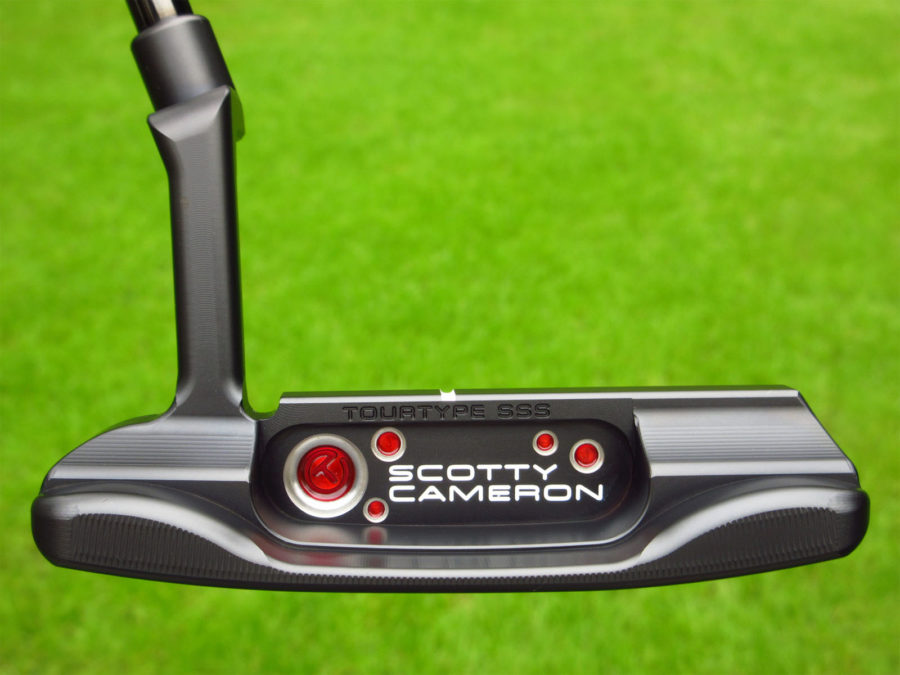 scotty cameron tour only black sss masterful tourtype circle t putter with top line and black shaft golf club